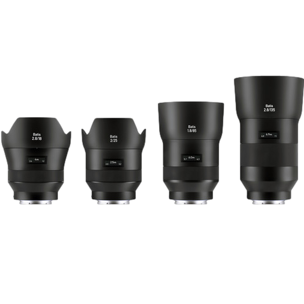 Zeiss Batis Set / E-mount (18mm, 25mm, 40mm, 85mm)